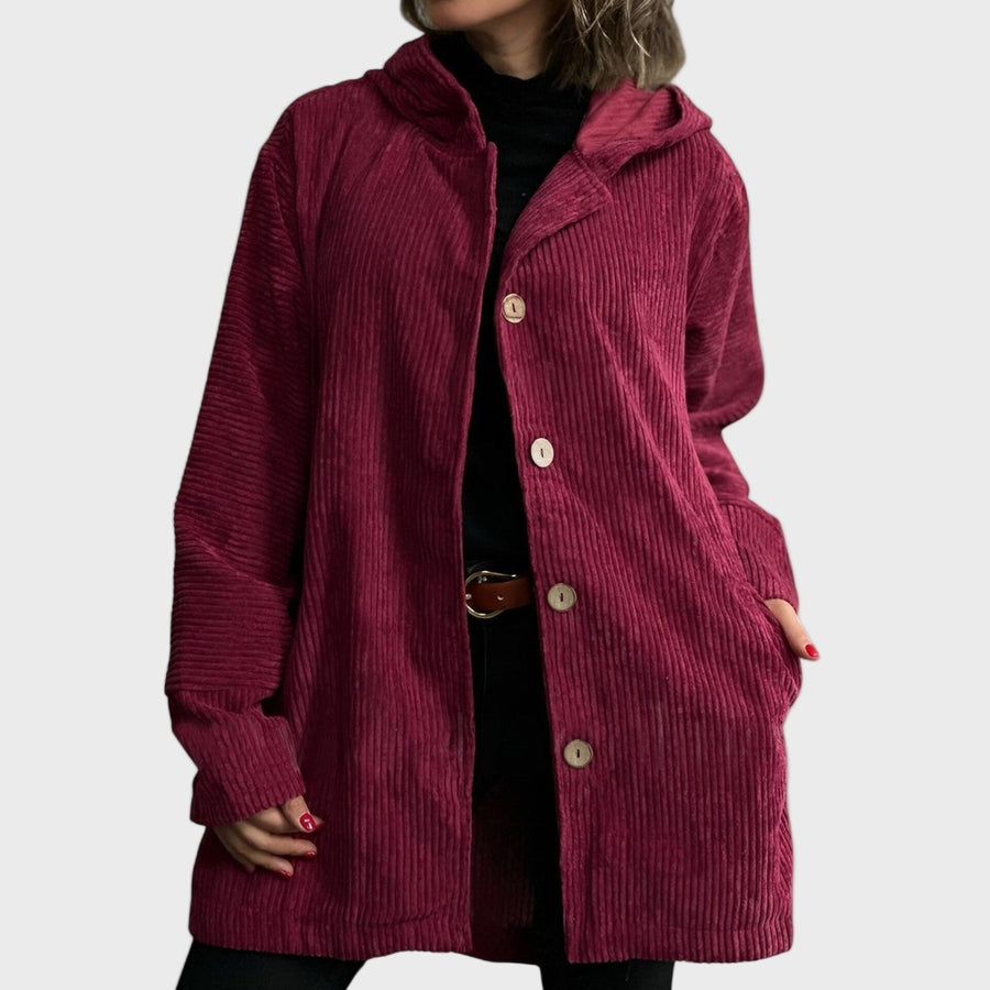 Indie | Corduroy Hooded Jacket