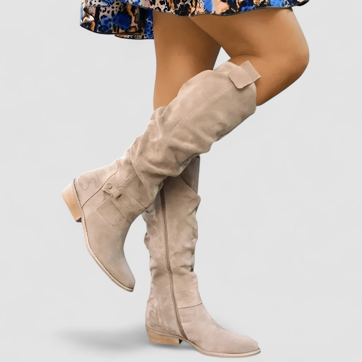Charlotte | High suede boots