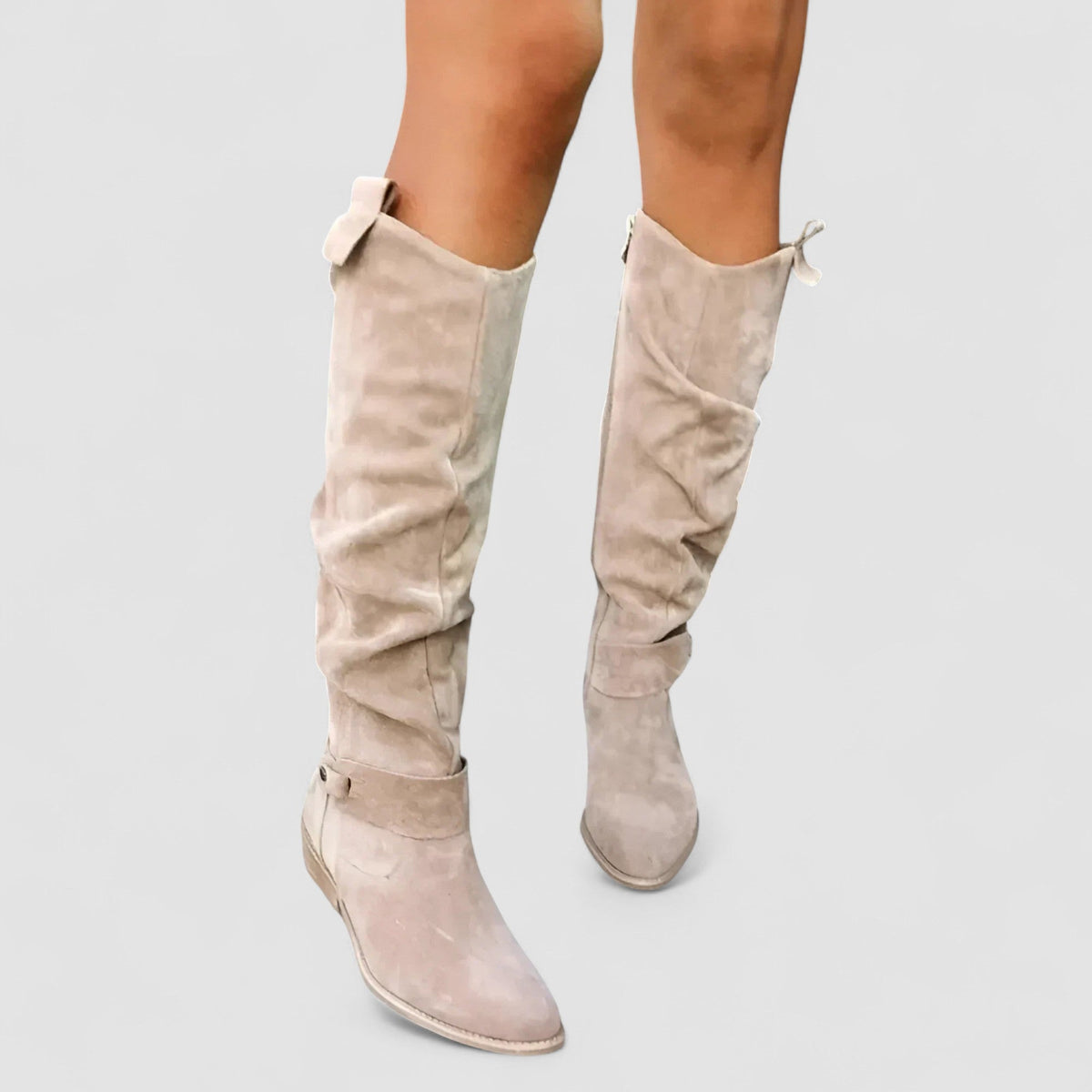 Charlotte | High suede boots