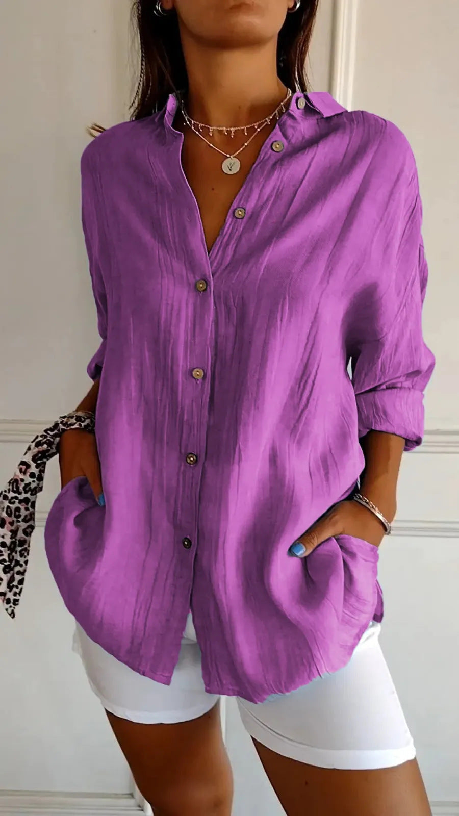 MAÉLIS CASUAL BLOUSE