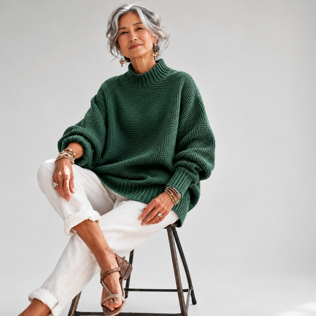 Barbara™ Relaxed Knit Sweater