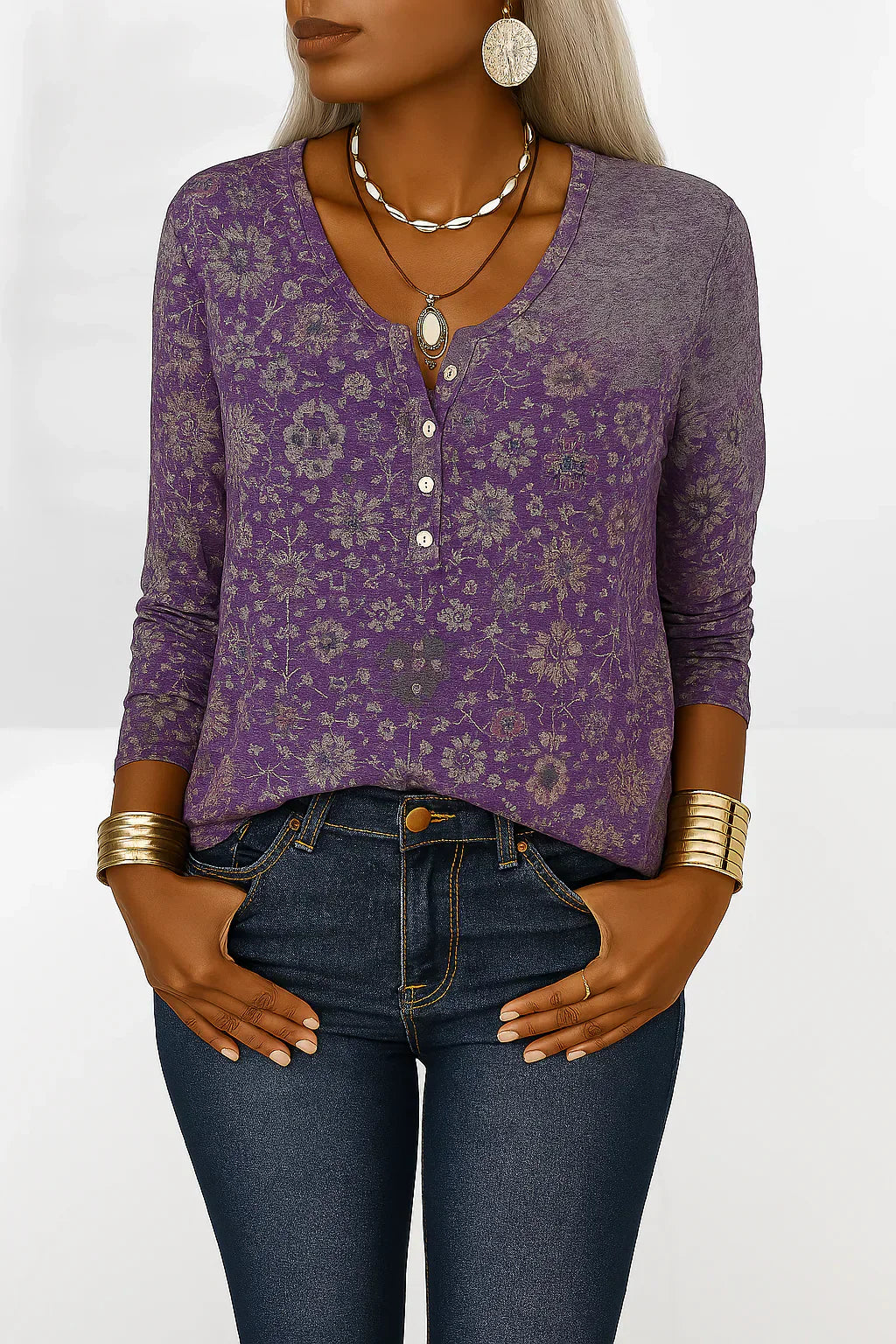 MAÉVA - CASUAL COTTON BLOUSE