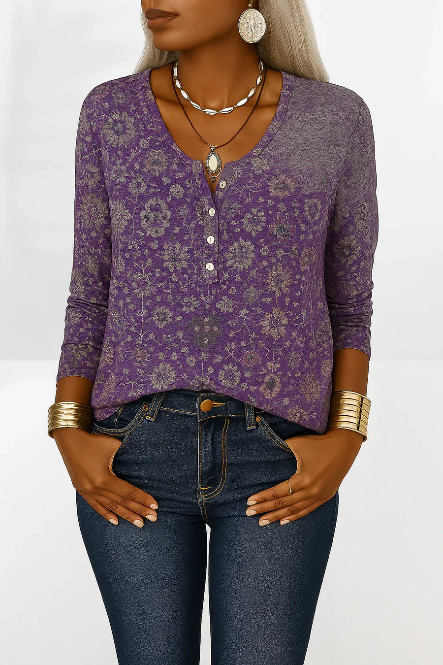 MAÉVA - CASUAL COTTON BLOUSE