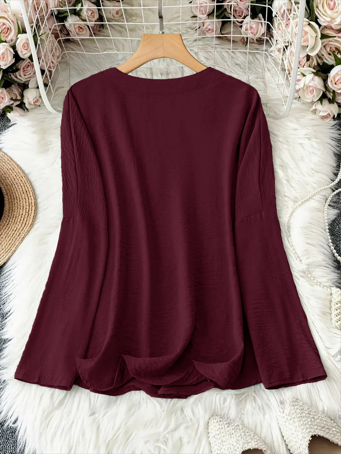 ÉLARA LINEN BLOUSE