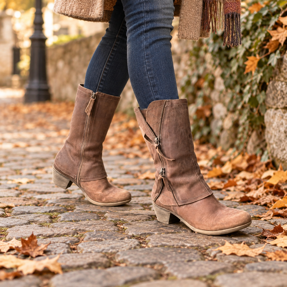 Amparo™ | Leather Fall Boots