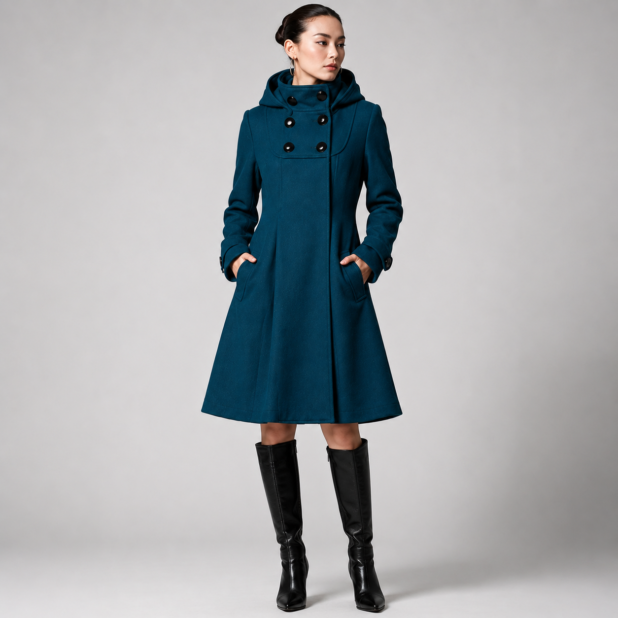 Henrietta | Hooded Boutique Coat
