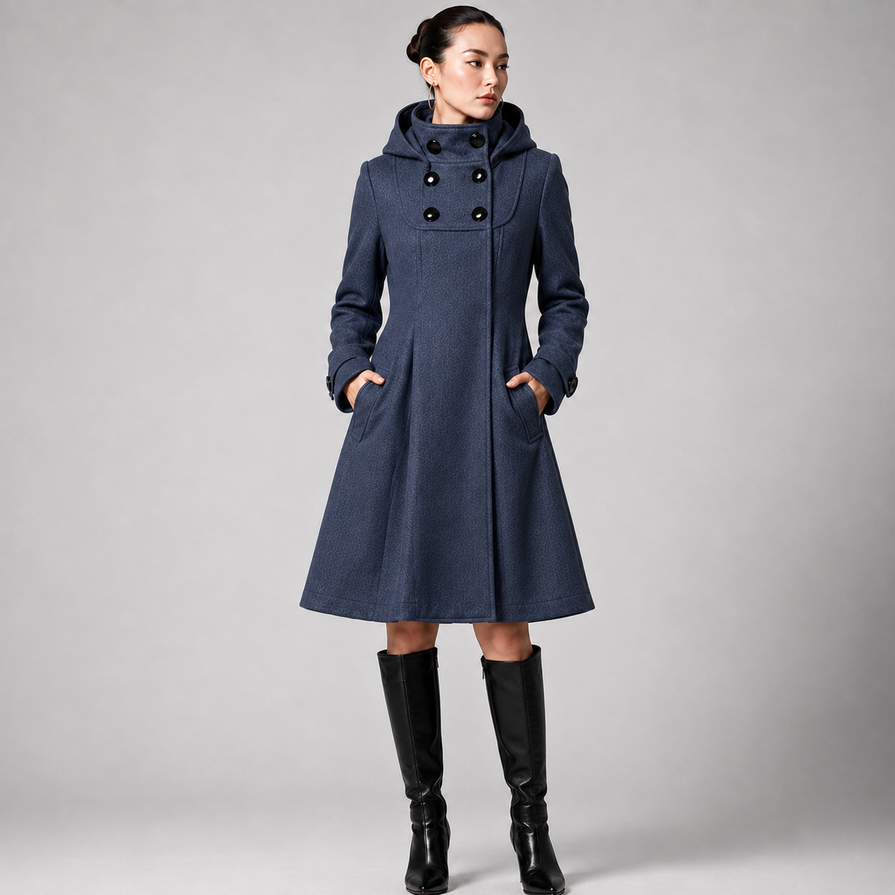 Henrietta | Hooded Boutique Coat