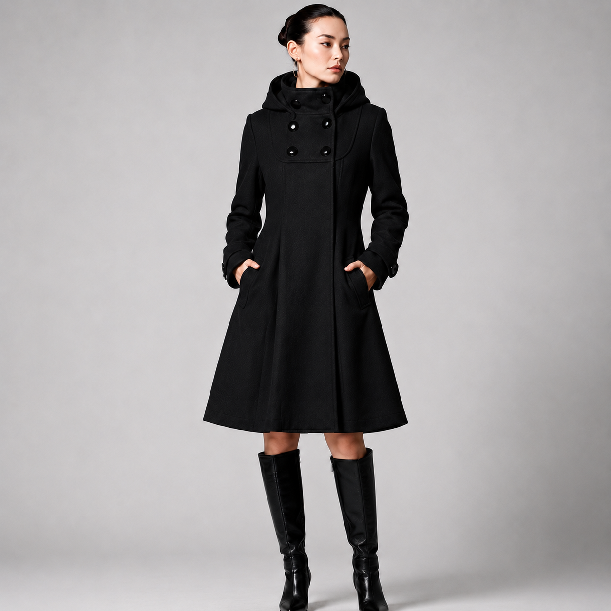 Henrietta | Hooded Boutique Coat