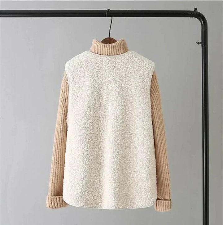 Colette - Elegant Fleece Layering Vest