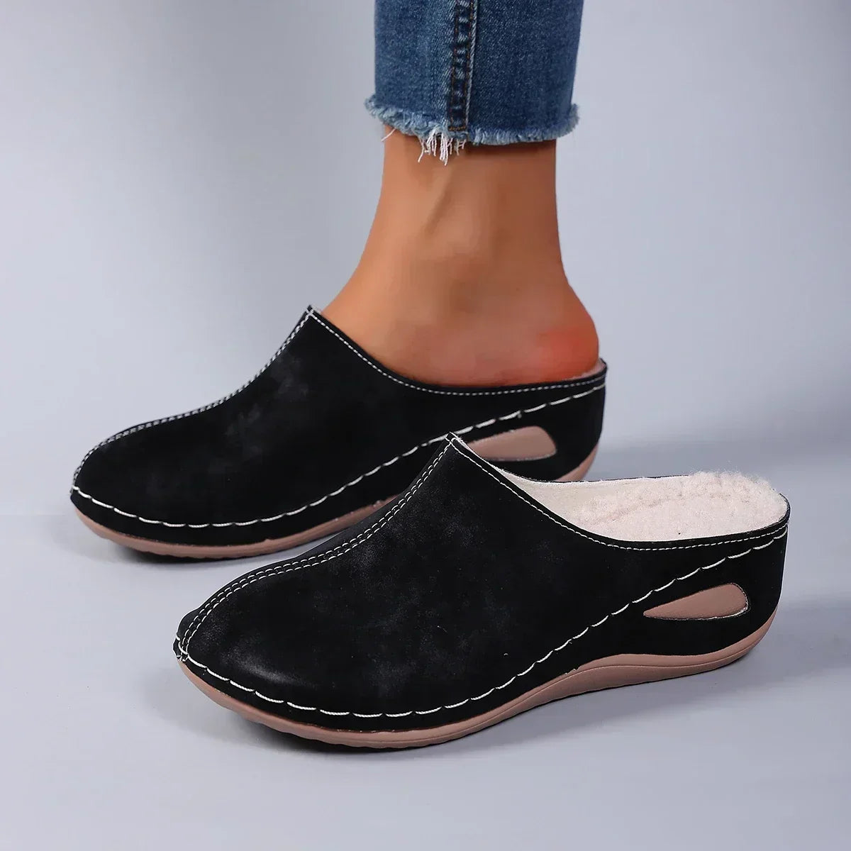 Élise™ | Warm orthopedic slippers for everyday comfort