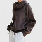 Marie | Cozy Knit Hoodie