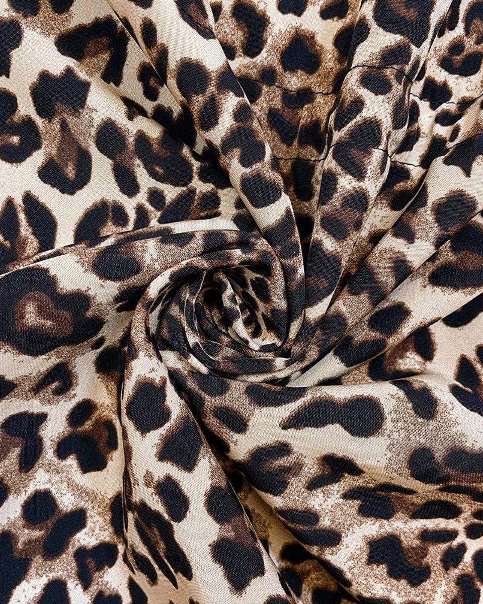 Olivia | Women's Coat Reversible Leopard Print Hooded Zip-Up Jacket